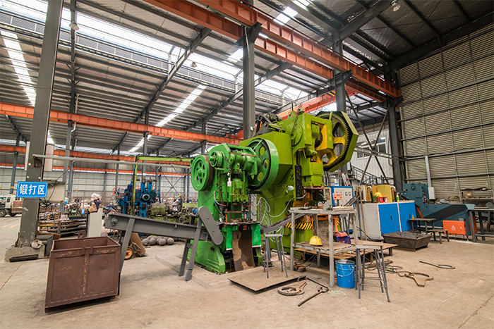 新郑网架配件-锥头加工车间